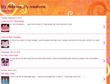 Tablet Screenshot of myhobbiesmycreations.blogspot.com