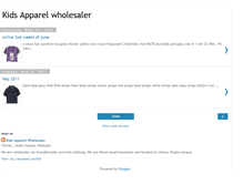 Tablet Screenshot of kidsapparelwholesaler.blogspot.com