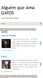Mobile Screenshot of alguemqueamagatos.blogspot.com