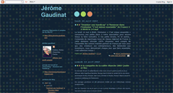 Desktop Screenshot of jeromegaudinat.blogspot.com