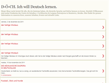 Tablet Screenshot of ich-willdeutsch-lernen.blogspot.com