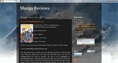 Desktop Screenshot of mangareviews-a.blogspot.com