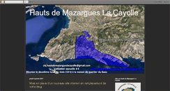 Desktop Screenshot of hautsdemazargueslacayolle.blogspot.com