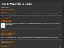 Tablet Screenshot of hautsdemazargueslacayolle.blogspot.com