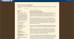 Desktop Screenshot of onevoiceingilford.blogspot.com