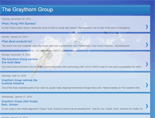 Tablet Screenshot of graythorn.blogspot.com