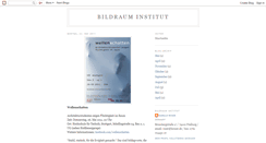 Desktop Screenshot of bildrauminstitut.blogspot.com