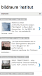Mobile Screenshot of bildrauminstitut.blogspot.com