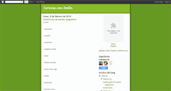 Desktop Screenshot of cerezasconlimon.blogspot.com
