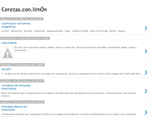 Tablet Screenshot of cerezasconlimon.blogspot.com