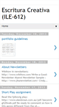 Mobile Screenshot of ile-escrituracreativa.blogspot.com