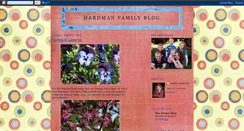 Desktop Screenshot of hardmanfamilyblog.blogspot.com