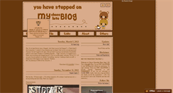 Desktop Screenshot of chocochocolatebear.blogspot.com