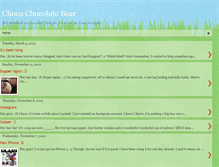 Tablet Screenshot of chocochocolatebear.blogspot.com