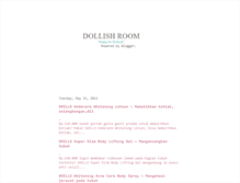 Tablet Screenshot of dollishroom.blogspot.com