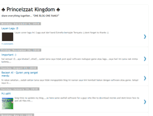 Tablet Screenshot of princeizzat.blogspot.com