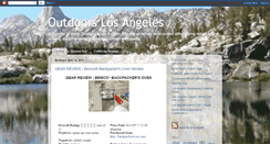 Desktop Screenshot of outdoorslosangeles.blogspot.com