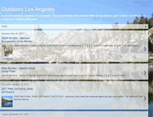 Tablet Screenshot of outdoorslosangeles.blogspot.com