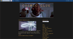 Desktop Screenshot of cosmic-glue.blogspot.com