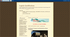 Desktop Screenshot of logisticqualifications.blogspot.com