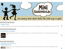 Tablet Screenshot of minifashionistas.blogspot.com