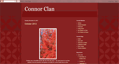 Desktop Screenshot of connorclanblog.blogspot.com