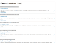 Tablet Screenshot of electroduendeenlared.blogspot.com