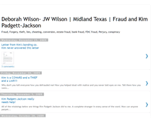 Tablet Screenshot of deborahwilsonfraudcase.blogspot.com