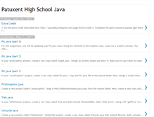 Tablet Screenshot of patuxentjava.blogspot.com