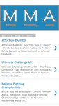 Mobile Screenshot of mma-combat.blogspot.com