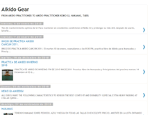 Tablet Screenshot of aikidogear.blogspot.com