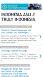 Mobile Screenshot of indonesiaasli.blogspot.com