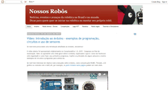 Desktop Screenshot of nossosrobos.blogspot.com