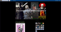 Desktop Screenshot of cinedeterror-cinedeterror.blogspot.com