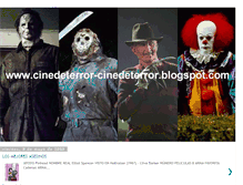 Tablet Screenshot of cinedeterror-cinedeterror.blogspot.com