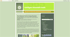 Desktop Screenshot of cardiganmountaintrails.blogspot.com