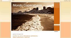 Desktop Screenshot of mondocopacabana.blogspot.com