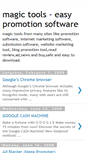 Mobile Screenshot of magictool.blogspot.com