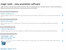 Tablet Screenshot of magictool.blogspot.com