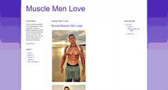 Desktop Screenshot of musclemenlove.blogspot.com