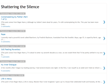 Tablet Screenshot of menshatteringthesilence.blogspot.com