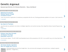 Tablet Screenshot of geneticargonaut.blogspot.com