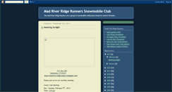 Desktop Screenshot of madriverridgerunners.blogspot.com