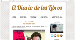 Desktop Screenshot of eldiariodeloslibros.blogspot.com