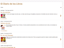 Tablet Screenshot of eldiariodeloslibros.blogspot.com
