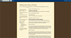 Desktop Screenshot of my3glutenfree.blogspot.com