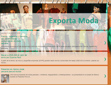 Tablet Screenshot of exportemoda.blogspot.com