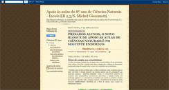 Desktop Screenshot of ciencias-online.blogspot.com