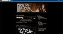 Desktop Screenshot of mychemicalromance-davidg.blogspot.com