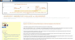 Desktop Screenshot of hispanicamericanvillage.blogspot.com